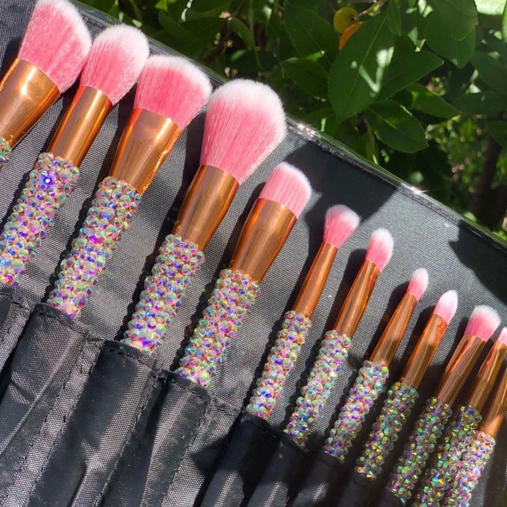 Bling Makeup Brushes